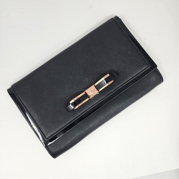Ted Baker Black Leather Wallet - Picture 2 of 11